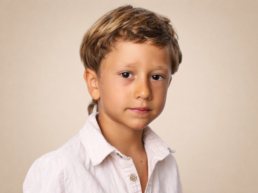 School photo of a boy in Jacksonville Florida. 